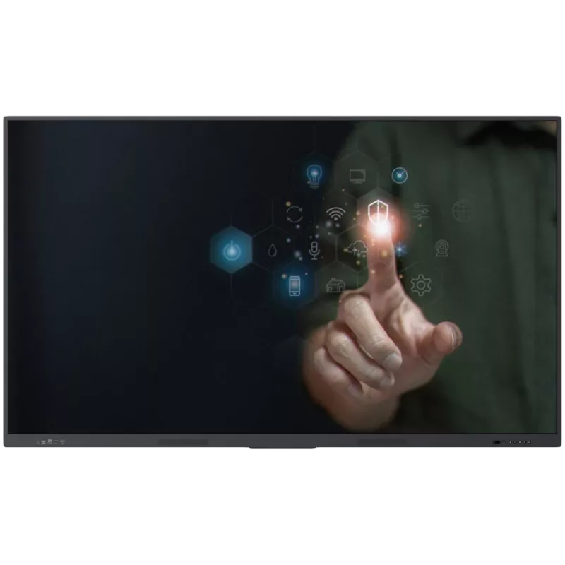 Kompiuteris Prestigio Multiboard 65 col. Light Series UHD 4K Android 13 Dual Wi-Fi 40TP jutiklinis rašiklis PSMB000L655