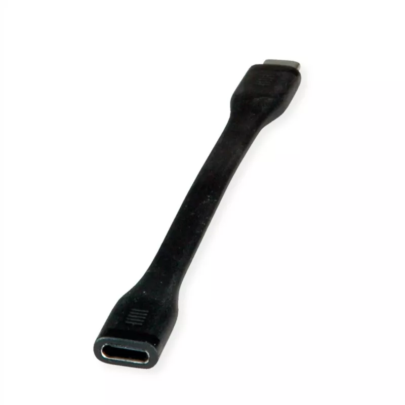 ROLINE kabelis Adapter USB4 Gen3x2 40Gbit/C-C ST/BU Flat - Kabelis - Skaitmeninis/Duomenų