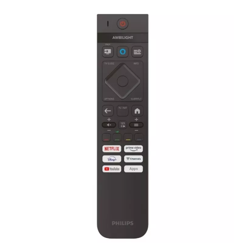 TV Philips 75PUS9010 75 col. 4K UHD QLED juodas, energijos klasė E