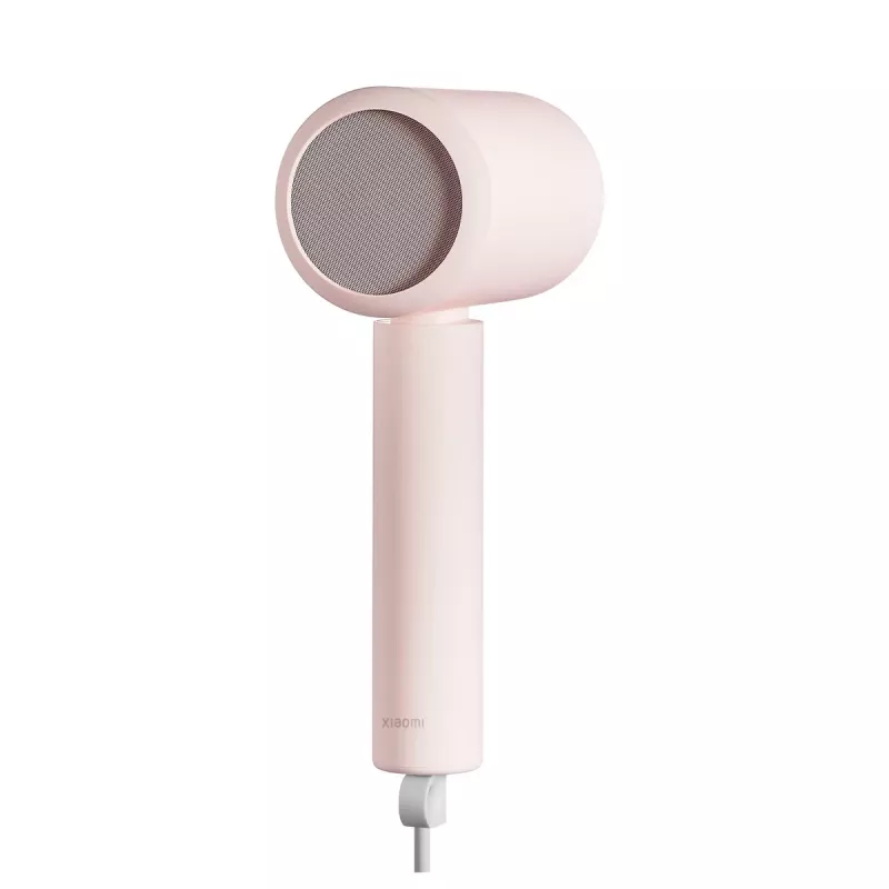 Plaukų džiovintuvas Xiaomi H101 1600 W, sulankstomas kelioninis modelis, joninis, 2 temperatūros nustatymai, 1,7 m laidas, rožinis