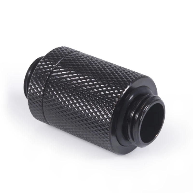 Alphacool ES D-Plug 25,5 mm G1/4 AG į G1/4 AG - tamsiai juoda (17580)