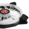 RAIJINTEK IRIS 14 Rainbow RGB LED ventiliatorius 140 mm, 2 vnt. rinkinys su valdikliu