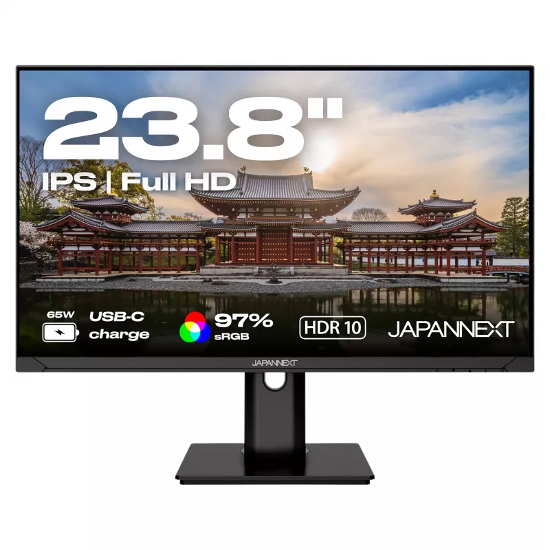 Japannext JN-IPS238FHDR-C65W-HSP ekranas