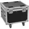 Flightcase Roadinger 4x TMH-S90/H90/B90 — patvarios konstrukcijos dėžė 4 įrenginiams