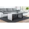 Cama TESS120 BI/CZ kavos / šoninis / kampinis staliukas Kavos staliukas stačiakampė forma 2 koja (-os)