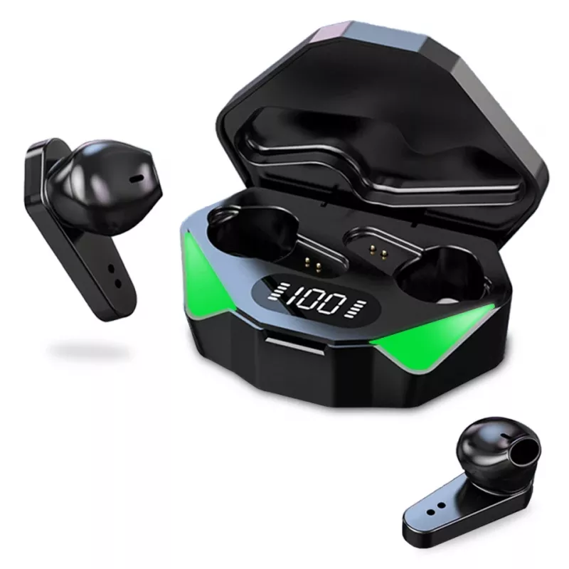 Į ausis įstatomos belaidės žaidimų ausinės ASSAULT TWS MT3606