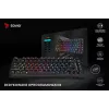 Savio Phenix SAVGK-RED klaviatūra, skirta žaidimams, USB, RF belaidė, Bluetooth, QWERTY