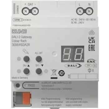 Tinklų sietuvas DALI-KNX 1 kanalo spalvotas, jung 300641SDA2R