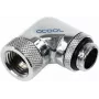 Alphacool HF kampinis adapteris 90° pasukamas G1/4 AG į G1/4 IG - Chromas (17056)