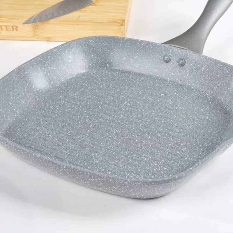Kepimo keptuvė Salter 28 cm nelimpanti marmuro danga