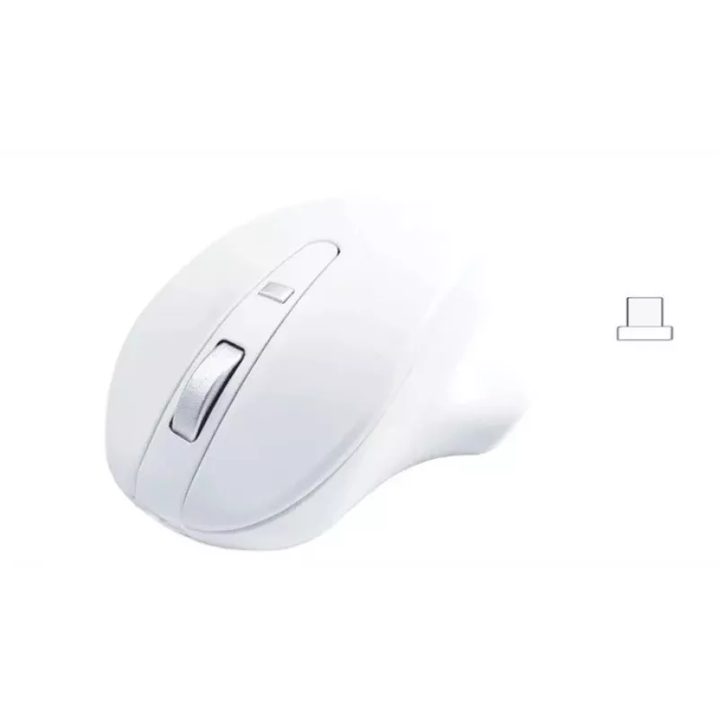 Matius belaidė USB-C Pro pelė balta