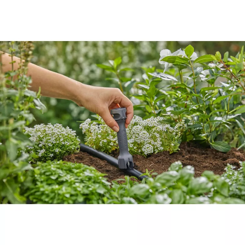 Drėkinimo sistemos dalis Gardena 13313-20 juoda lašeliniam drėkinimui