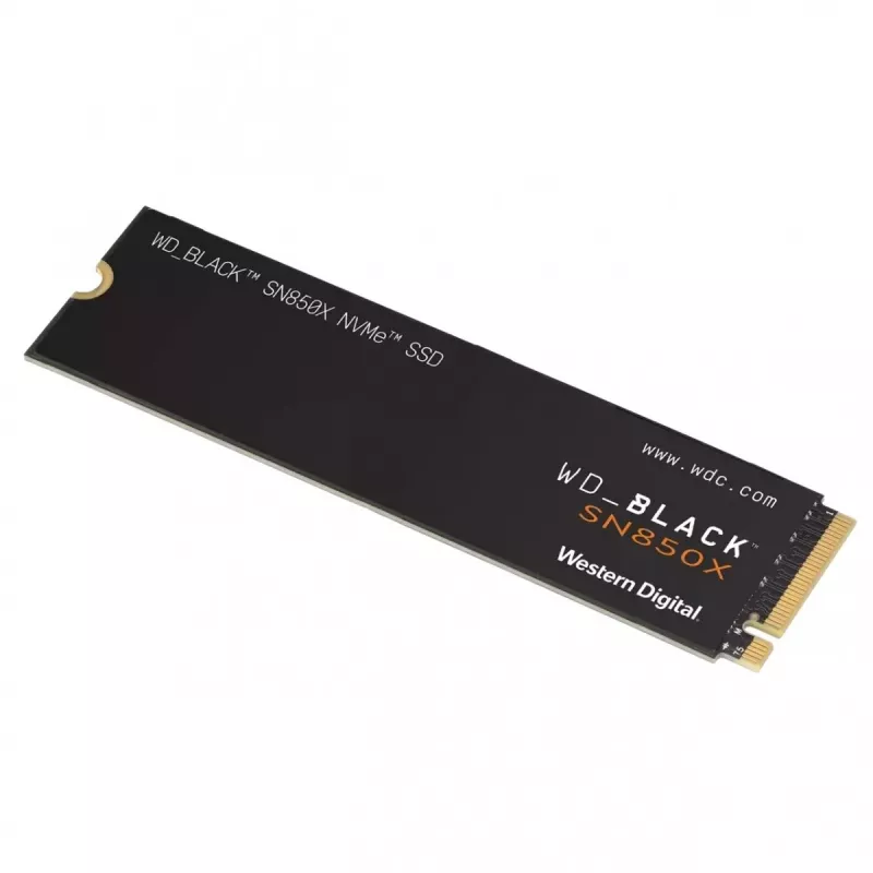 WD Juoda SN850X 2TB SSD M.2 2280 NVME PCI-E Gen4 kietojo kūno diskas (WDS200T2X0E)