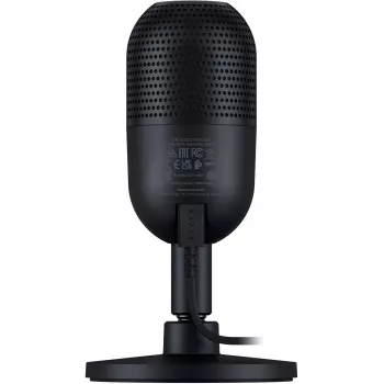 Stalinis mikrofonas Razer Seiren V3 Mini, USB-C, superkardioidinis, 20–20000 Hz, 96 kHz, 24 bitų, juodas
