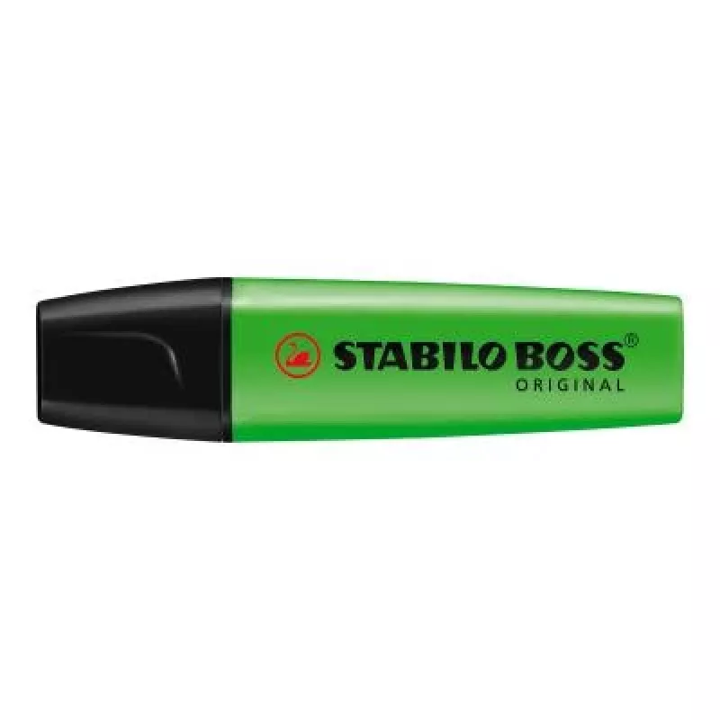 Marker STABILO BOSS Originali 10 vnt. Žalias 70/33 Stabilo