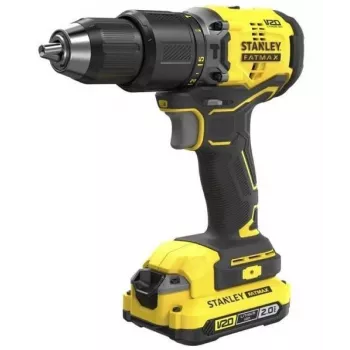 Bešepetėlinis gręžtuvas-suktuvas 18V FATMAX V20 2x2,0Ah dėklas