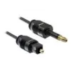 Toslink garso kabelis DeLOCK 82876 2m Mini-TOSLINK juodas