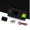 Automobilinis maitinimo keitiklis Green Cell INV22 — 1500 W, 12 V DC į 230 V AC, 50 Hz, LED, aktyvus aušinimas, juodas