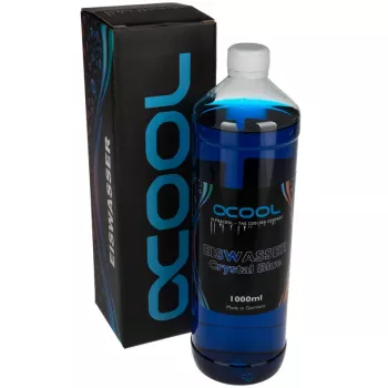 Alphacool Eiswasser Crystal Mėlyna, 1000ml paruoštas naudoti aušinimo skystis - Mėlynas