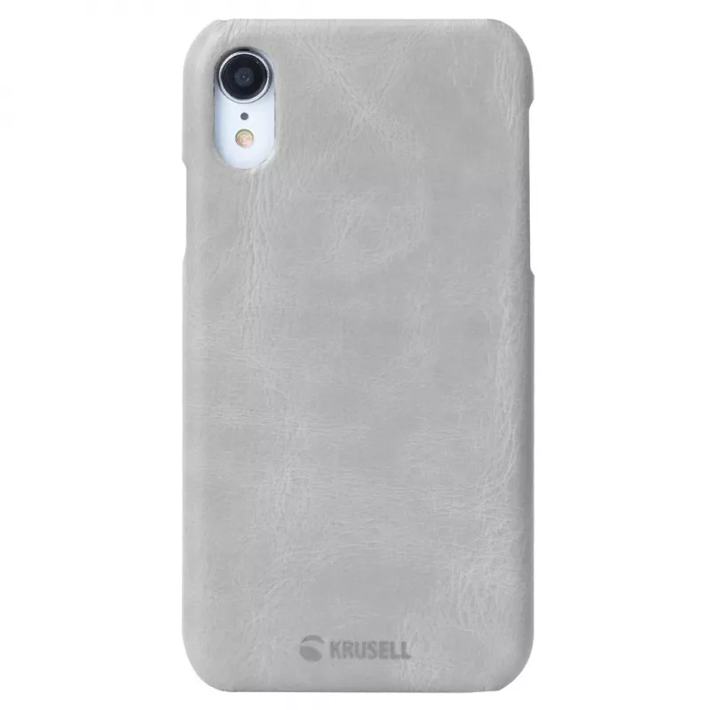 Krusell Sunne dėklas iPhone XR, senovinė pilka spalva
