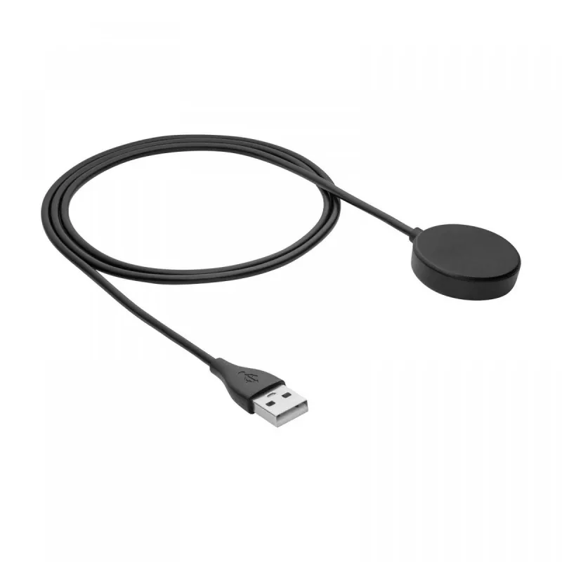 Vidinis įkroviklis Akyga AK-SW-09 išmaniajam laikrodžiui juodas USB 5V 1m