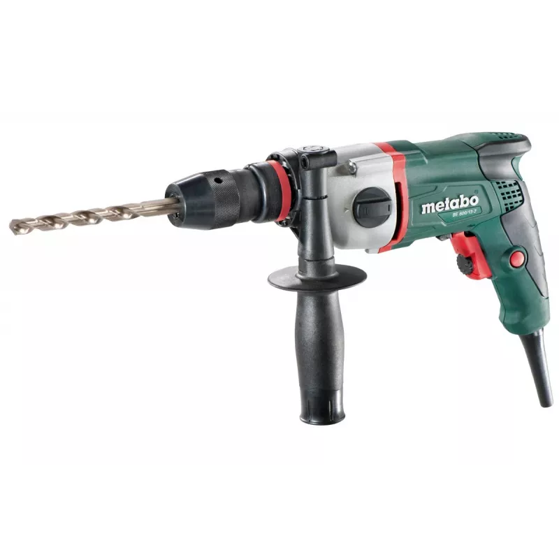 Laidinis gręžtuvas Metabo BE 600/13-2 600 W, dviejų greičių, 2500 aps./min., 1–13 mm spaustuvas be rakto