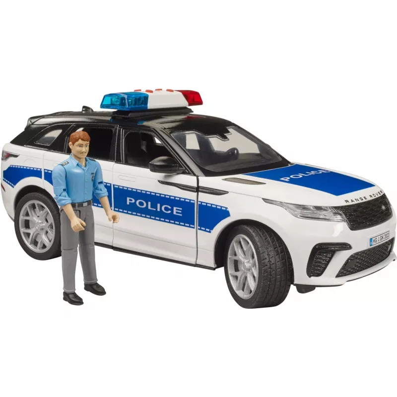 Transporto priemonė Range Rover Velar Policija su figūrėle