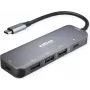 ROLINE USB 3.2 Gen 2 šakotuvas, 5 prievadų, Type-C jungties kabelis (14.02.5048)