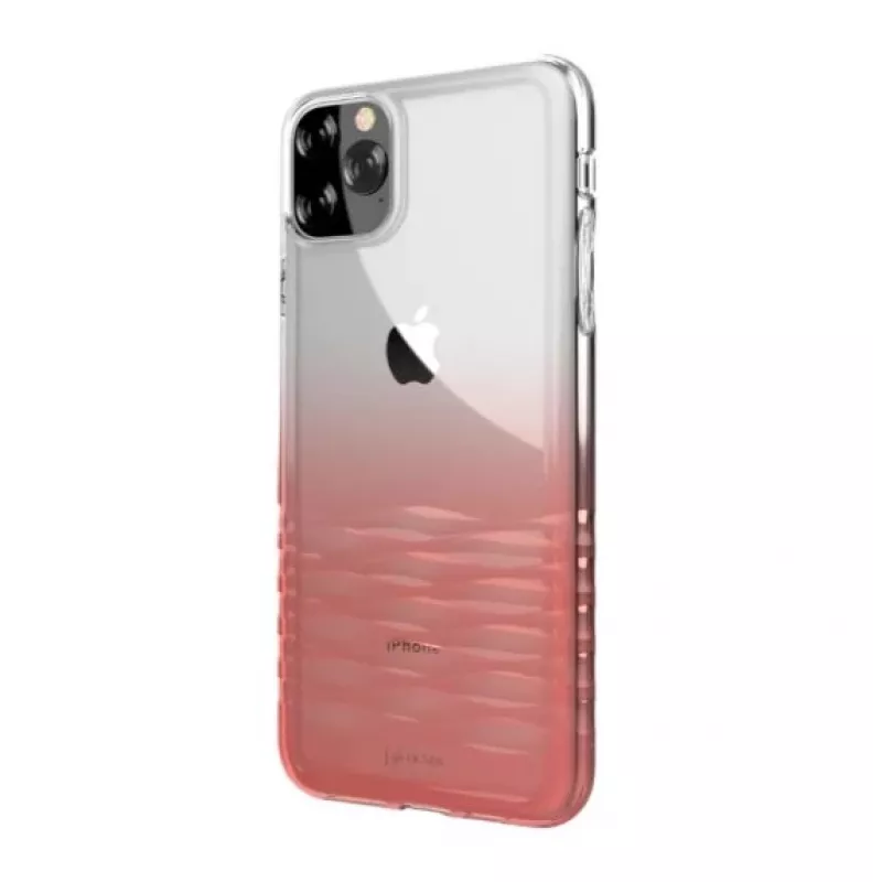Apsauginis telefono dėklas Devia Ocean serijos iPhone 11 Pro — laipsniškas raudonas gradientas