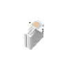 DeepCool AG400 WH ARGB procesoriaus aušintuvas 12 cm baltas
