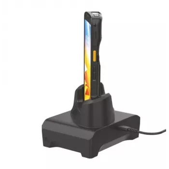 Vieno lizdo tik įkrovimo laikiklis - suderinamas su rankiniu dirželiu ir paleidimo rankena - reikalingas USB-C laidas