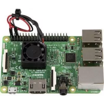 Joy-it Raspberry Pi® aušinimo rinkinys rb-heatsink2 Banana Pi, Cubieboard, pcDuino, Arduino, Raspberry Pi®, Raspberry Pi® 3 B, Rasp (rb-heatsink2)