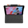 Logitech plonas Folio Pilka Bluetooth QWERTZ Swiss klaviatūra, skirta iPad