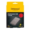 SSD diskas Intenso 1TB išorinis USB Type-C 3.2 Gen 2 rudas