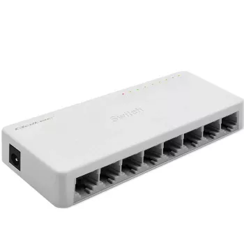 Qoltec tinklo jungiklis 8xRJ45 prievadas 1000Mbps LAN