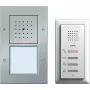 Domofono / lauko stotelė Gira 049543 — laidinė IP44, aliuminio ir balta, aliuminis / termoplastikas, AC/DC