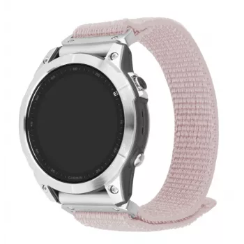 Fiksuotas | Sportinis dirželis Garmin QuickFit 22mm | 160-210 mm | Rožinis auksas | Nailonas