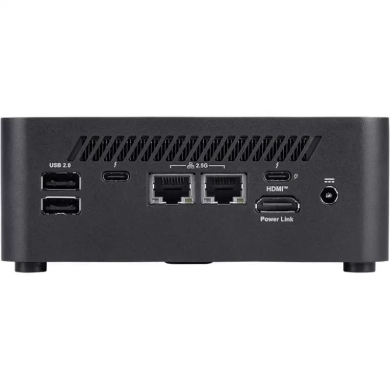 Mini PC MSI Cubi NUC AI+ i7-258V, 32GB RAM, 1TB SSD, „Windows 11 Home“, juodas
