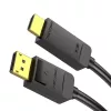 DisplayPort į HDMI kabelio adapteris Vention HAGBH, 2 m, juodas, 7 mm skersmuo