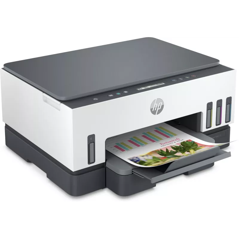 Daugiafunkcinis spausdintuvas HP Smart Tank 720 — terminis rašalinis, spalvotas, A4, Wi‑Fi, dvipusis, 4800x1200 dpi