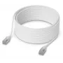 Tinklo kabelis Ubiquiti UACC-Cable-Patch-EL-C6A-15M-W RJ-45 Cat6a 15m permatomas baltas