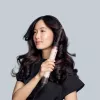Airwrap Co-anda2x tiesus + Wavy , Multistyler creme/roségold, Bluetooth, 1.700 Watt