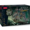 3D LED dėlionė „Skrajojantis olandas“ modelis L526H, No name — surinktas šviečiantis modelis