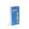SD kortelių skaitytuvas 3v1, USB-C + USB-A 2.0 + Micro USB