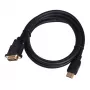 TB HDMI-DVI-kabelis 1,8 M. gold-braided, DVI 24 + 1