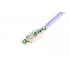 DIGITUS RJ45 Modular Plug (8P8C) Pass-through, CAT 5e, Unshielded, AWG 26-24, 100 Pieces (X-ML-5U-EZ)