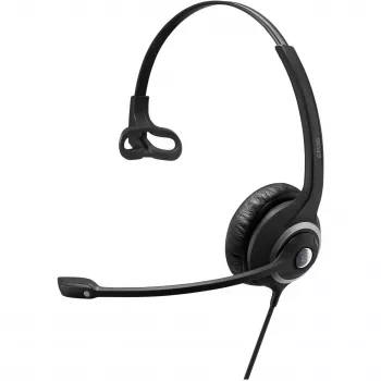 EPOS I SENNHEISER IMPACT SC 238 - 200 Series - Ausinė - Ant ausies - Laidinė - Lengvas atjungimas - Juoda, Sidabrinė (1000657)