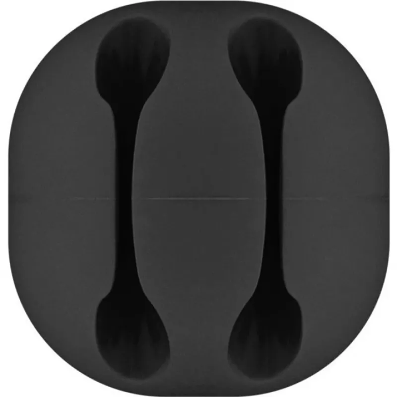 Kabelių spaustukas Goobay 70683 stalas siena juoda 5 vnt.