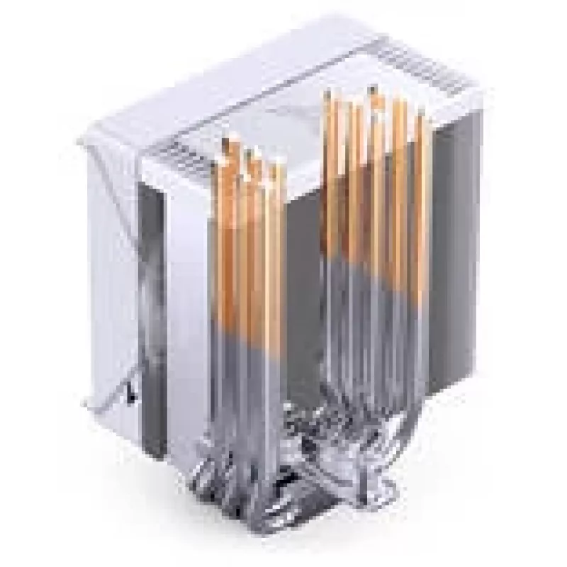 CPU aušintuvas Jonsbo CR-1000MAX 120mm RGB White — vieno bokšto oro aušintuvas, 120mm ventiliatorius, RGB apšvietimas