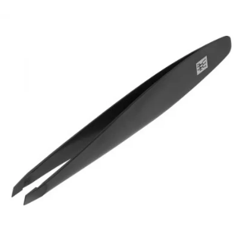 ZWILLING 47206-401-0 įžambus kosmetinis pincetas, juodas